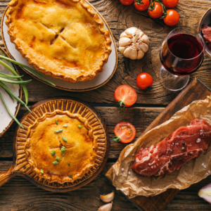 Pie and Wine. Thursday 17th September